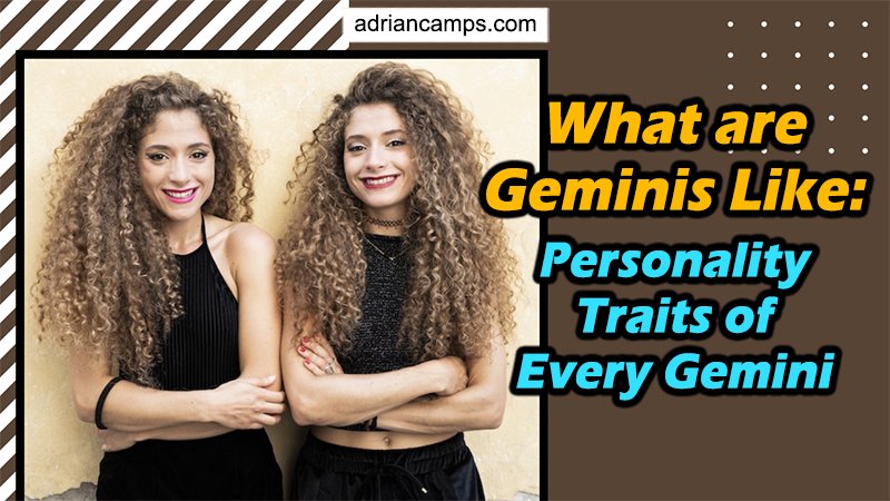 personality traits of every gemini