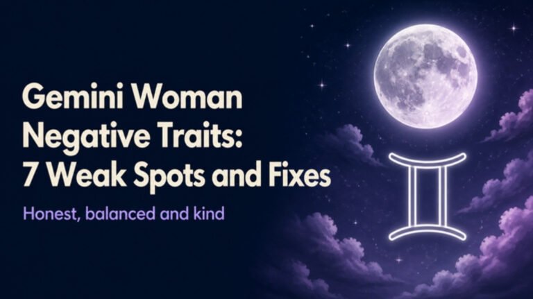 Gemini woman negative traits: 7 weak spots and fixes featured image